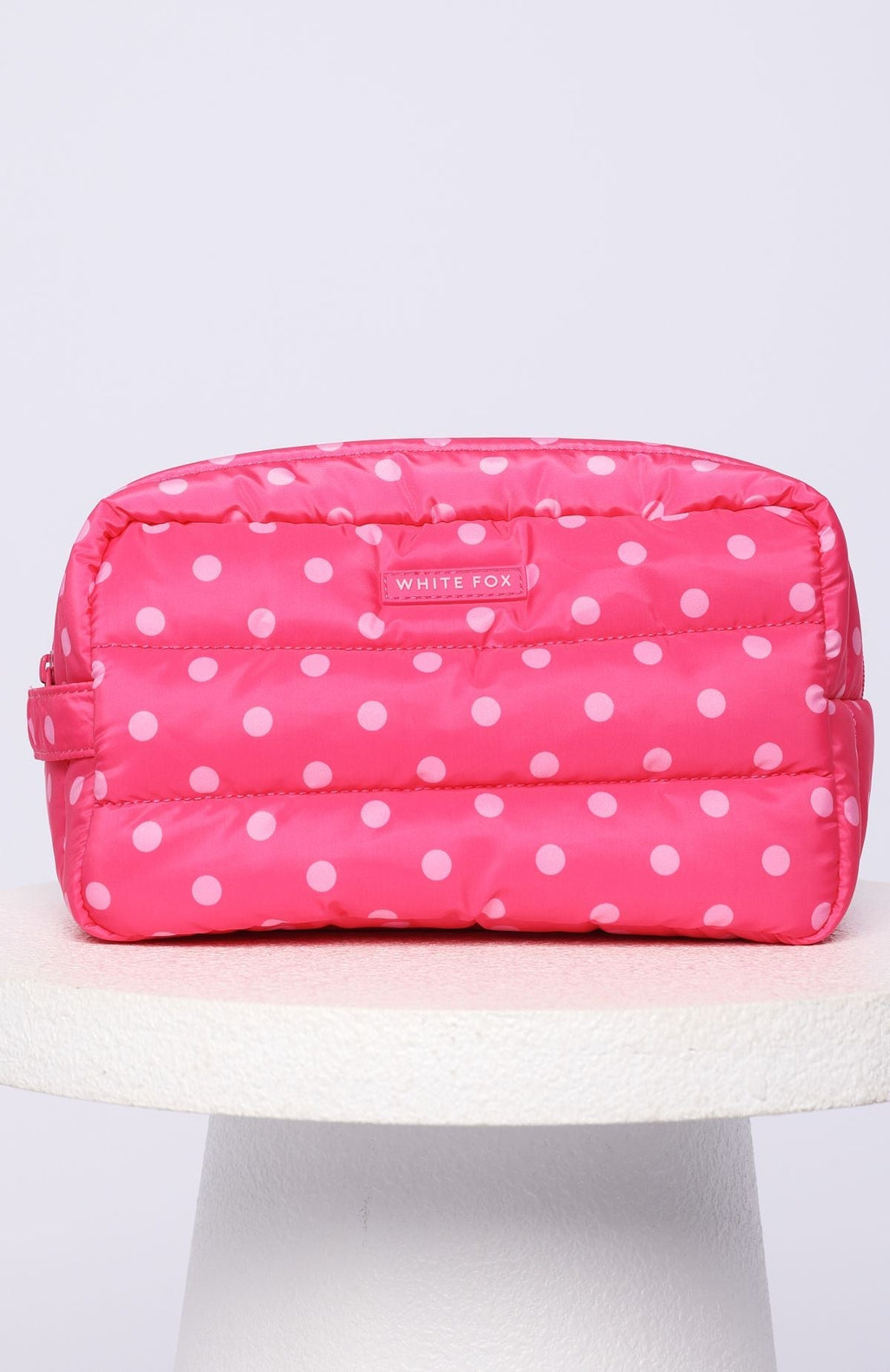 White Fox Take A Leap Cosmetic Bag Candy Confetti