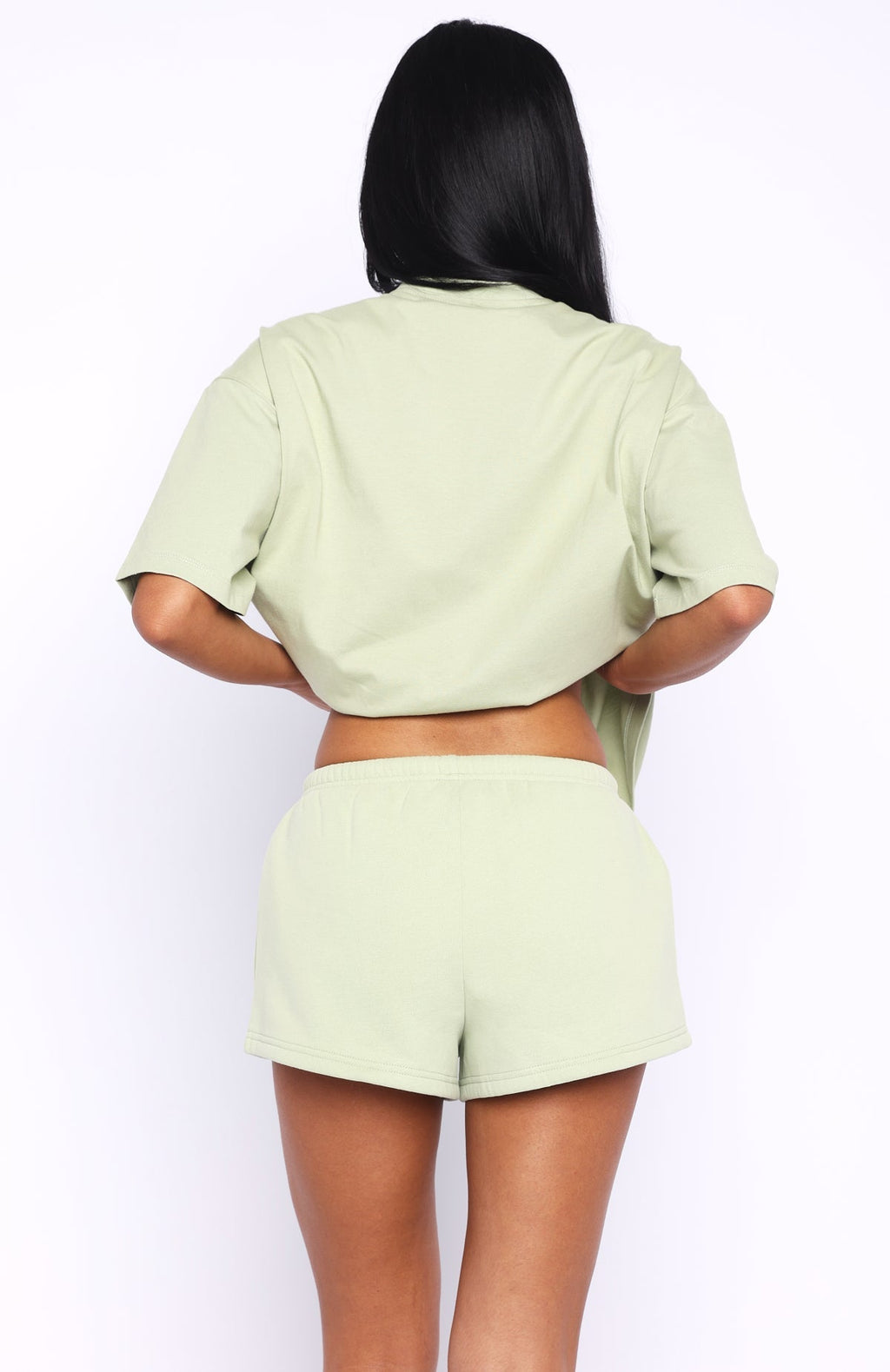 White Fox Can't Miss It Lounge Shorts Sage