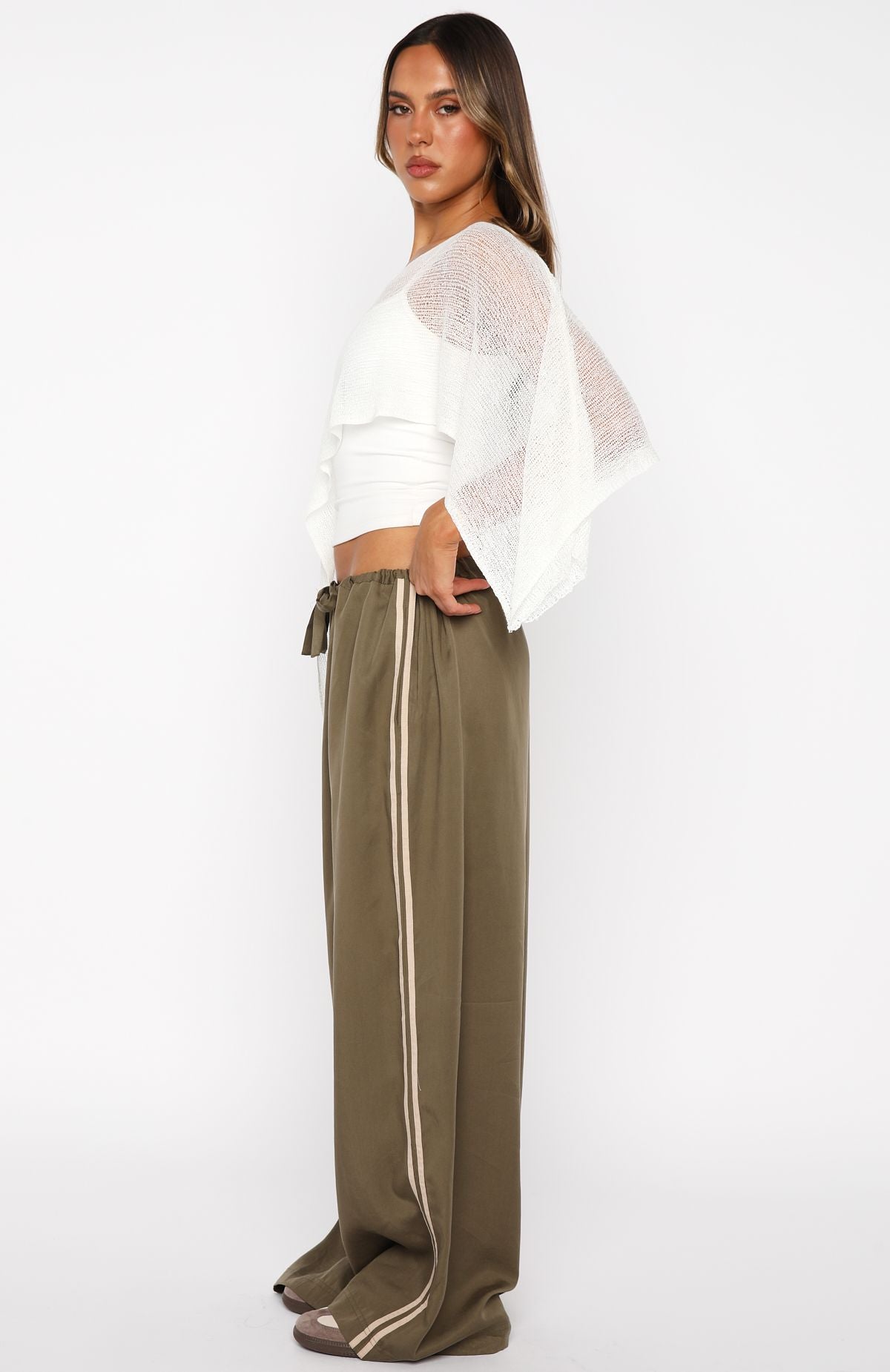 White Fox Distant Memories Pants Khaki