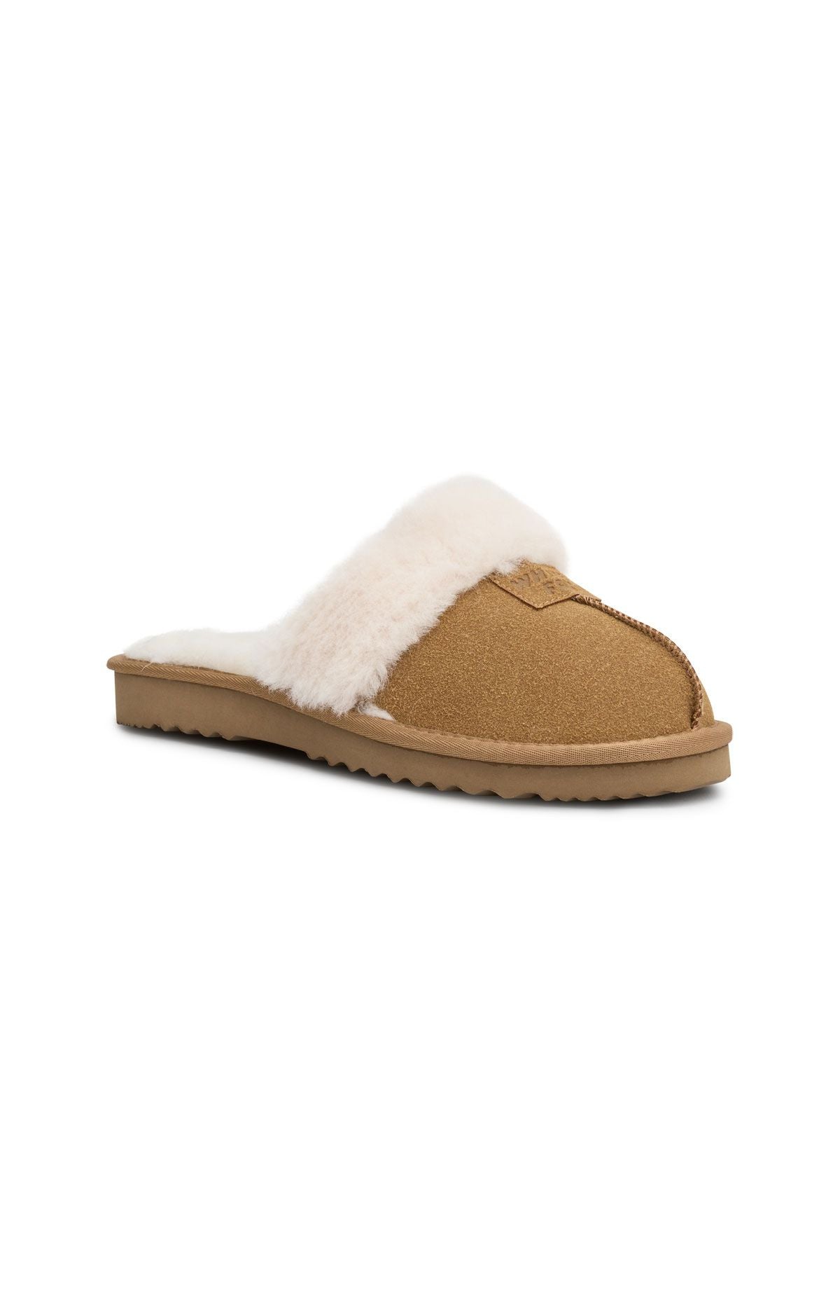 White Fox Grayson Slippers Chestnut