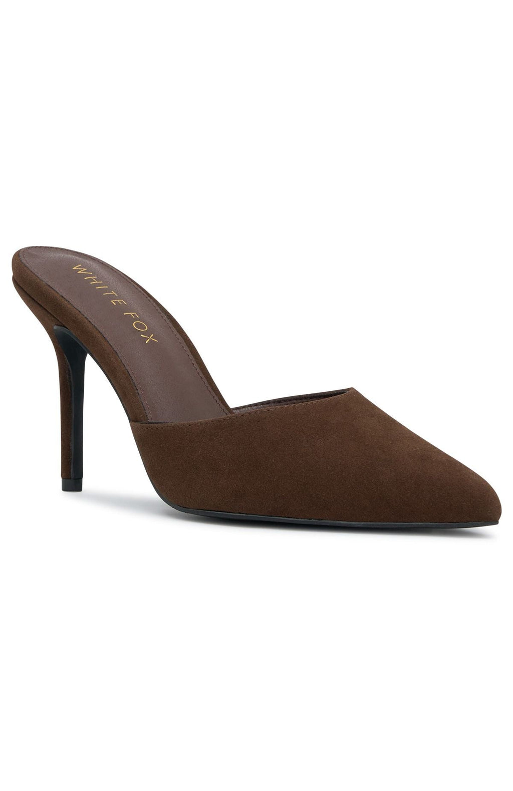 White Fox Cyrilla Mules Chocolate