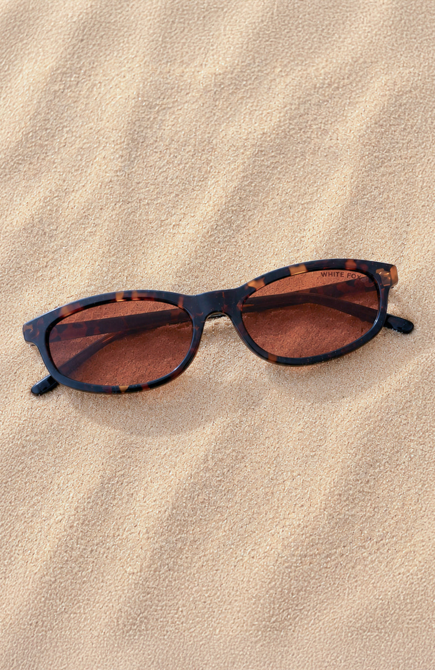 White Fox Agnia Sunglasses Tortoise