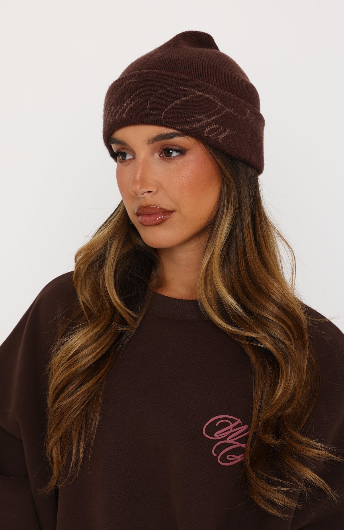 White Fox Studio 17 Agnes Beanie Chocolate