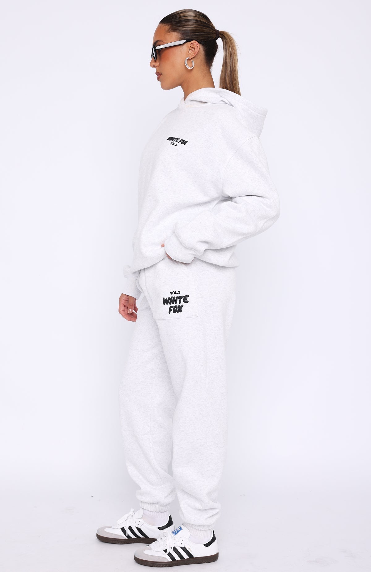 White Fox Offstage Sweatpants Frosted