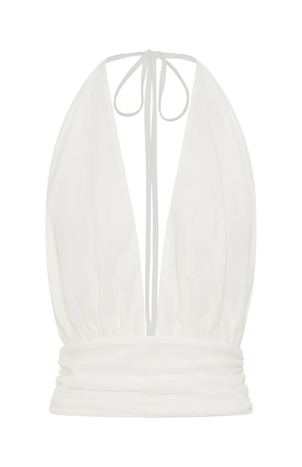 White Fox Dolce Dreams Halter Top Off White