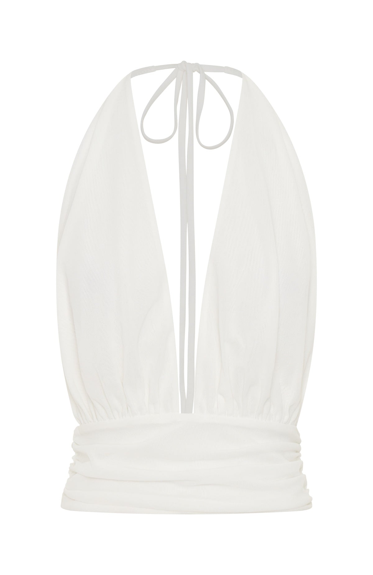 White Fox Dolce Dreams Halter Top Off White