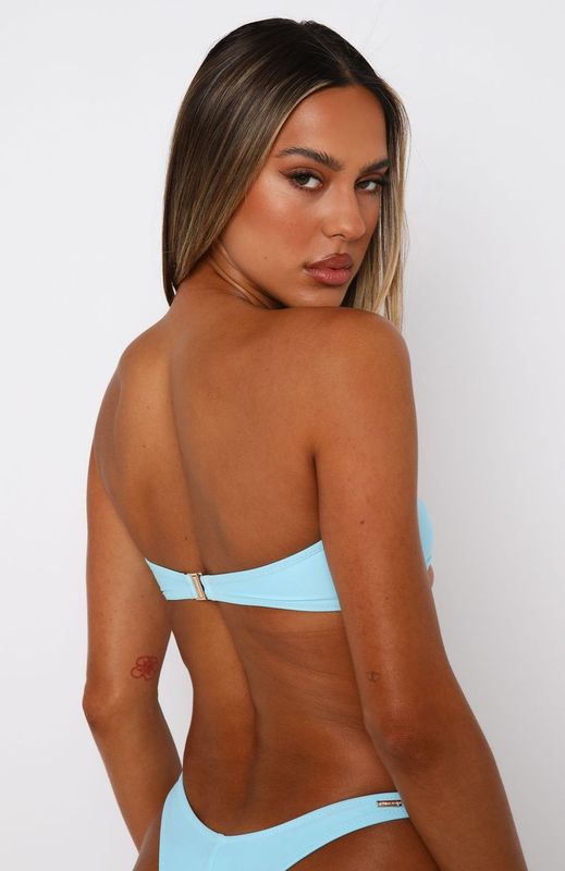 White Fox Tuscany Bikini Top Malibu Blue