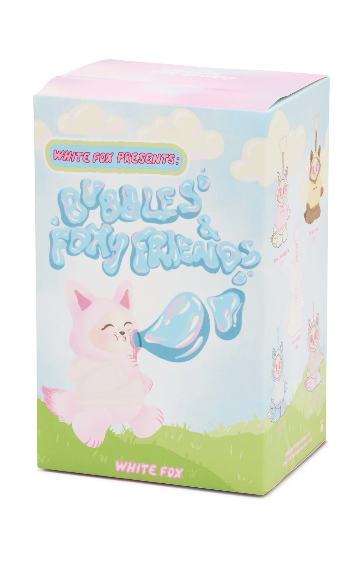 White Fox Bubbles & Foxy Friends