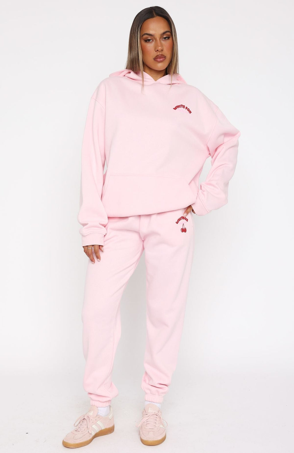 White Fox Love Me Tender Sweatpants Pink