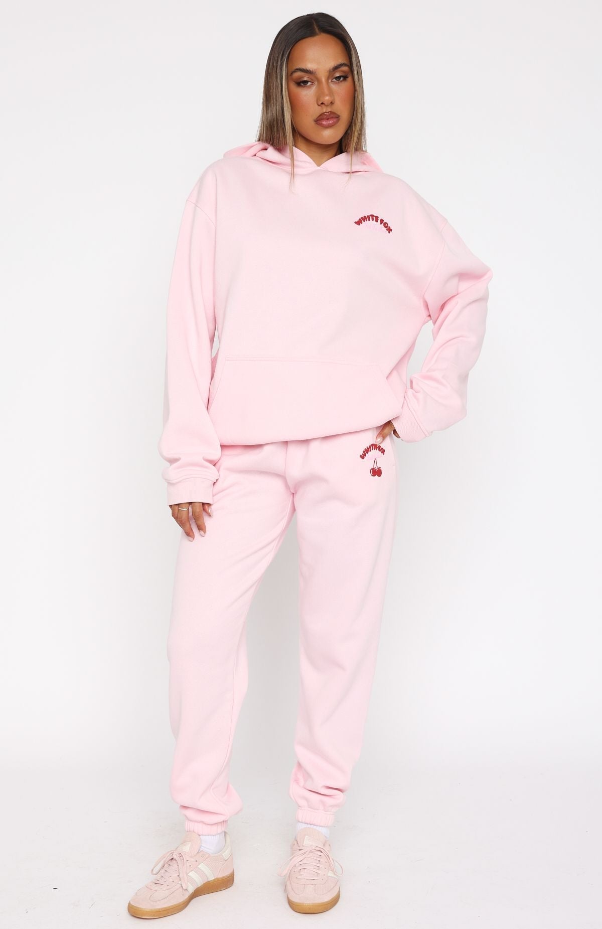 White Fox Love Me Tender Sweatpants Pink