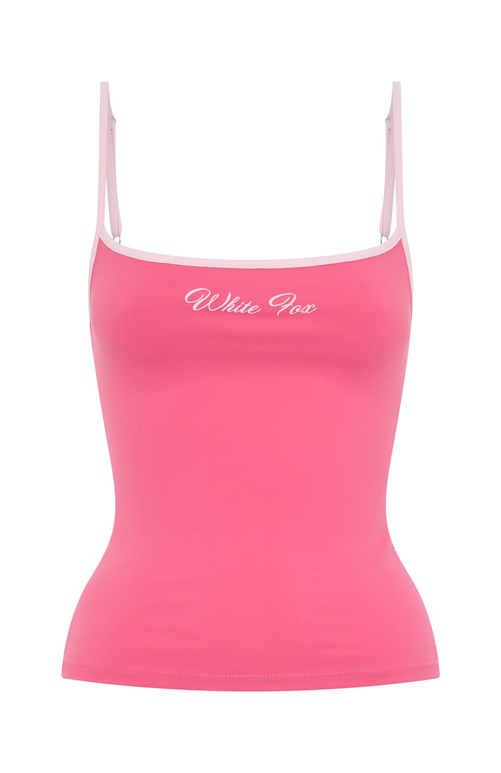 White Fox Lucky Thirteen Shaya Singlet Hot Pink