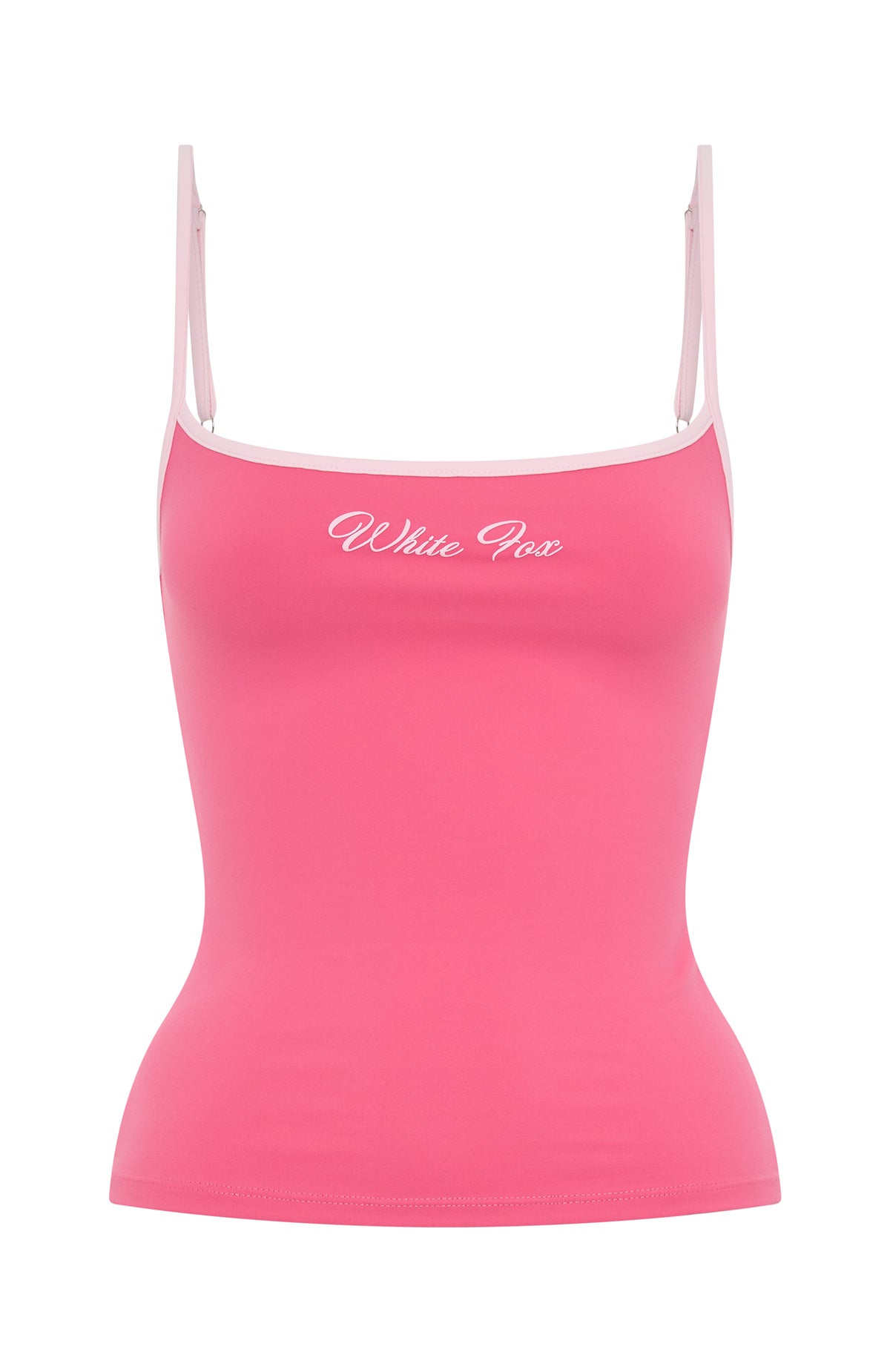 White Fox Lucky Thirteen Shaya Singlet Hot Pink