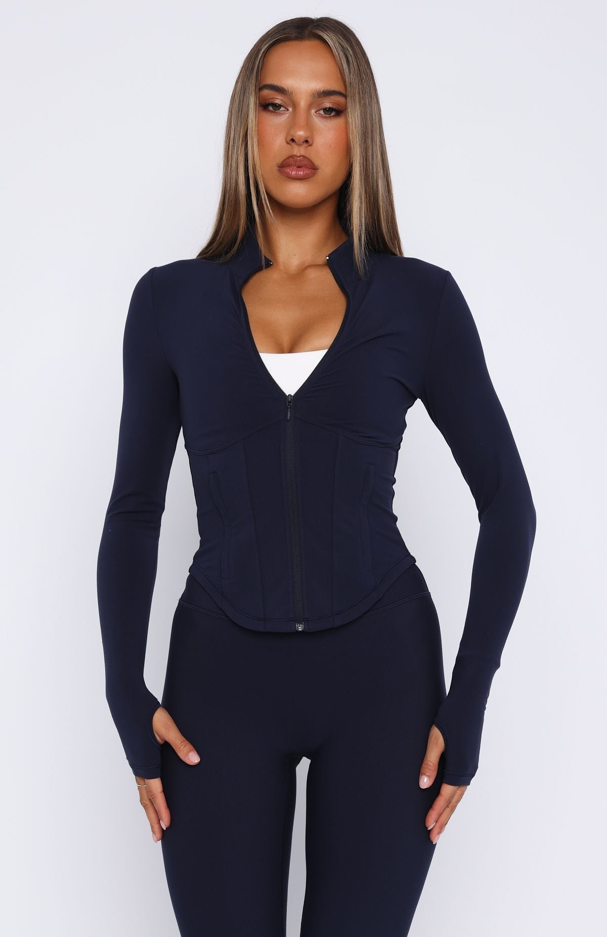 White Fox Kickoff Jacket Navy