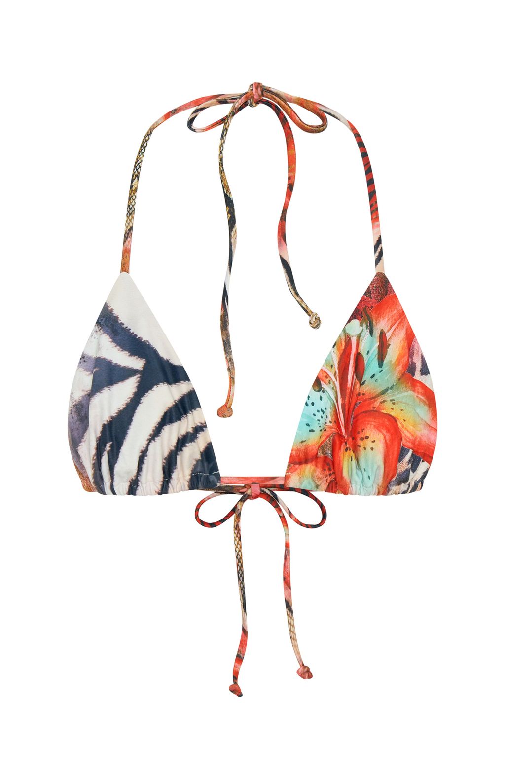 White Fox Golden Hour Bikini Top Savage Bloom
