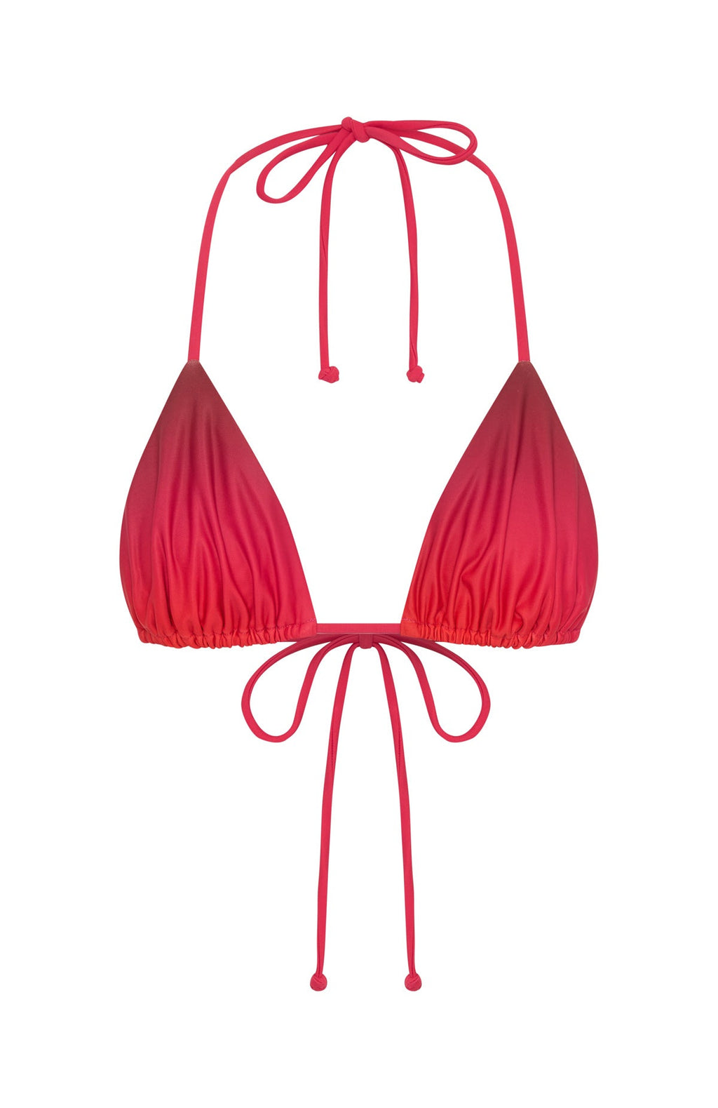 White Fox Golden Hour Bikini Top Scarlett Inferno