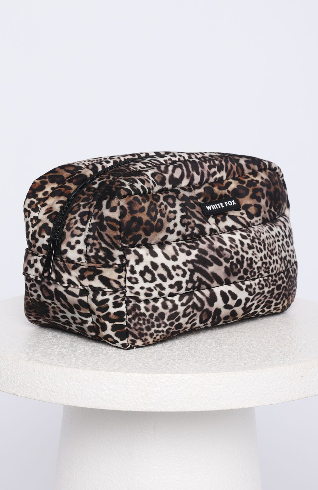 White Fox Take A Leap Cosmetic Bag Leopard