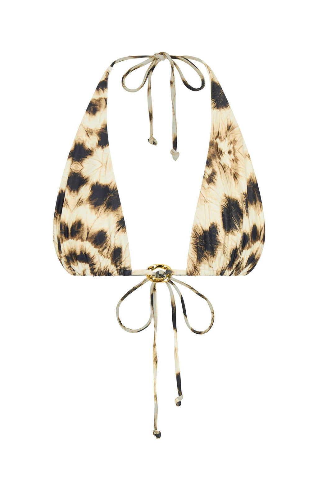 White Fox Stormy Bikini Top Gilded Touch