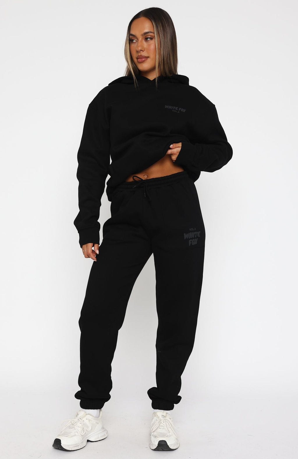 White Fox Offstage Sweatpants Onyx