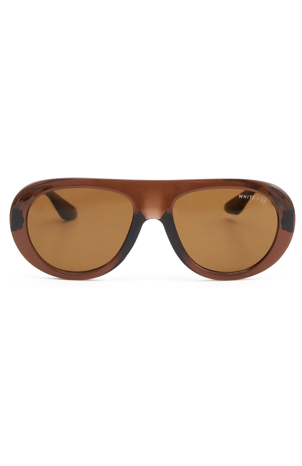 White Fox Oscar Sunglasses Chocolate