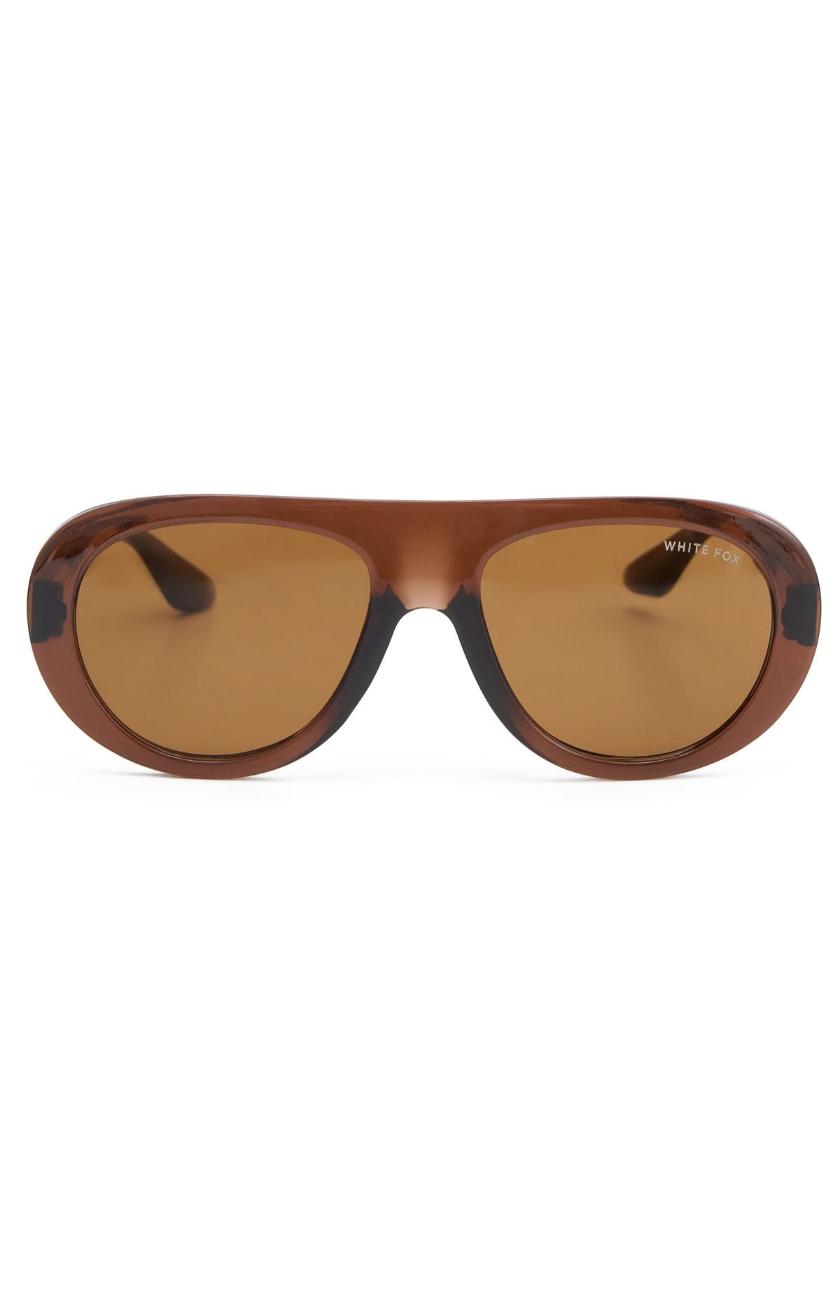 White Fox Oscar Sunglasses Chocolate