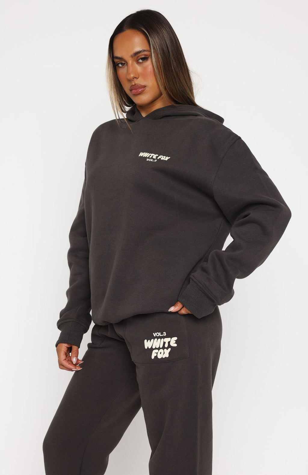 White Fox Offstage Hoodie Shadow