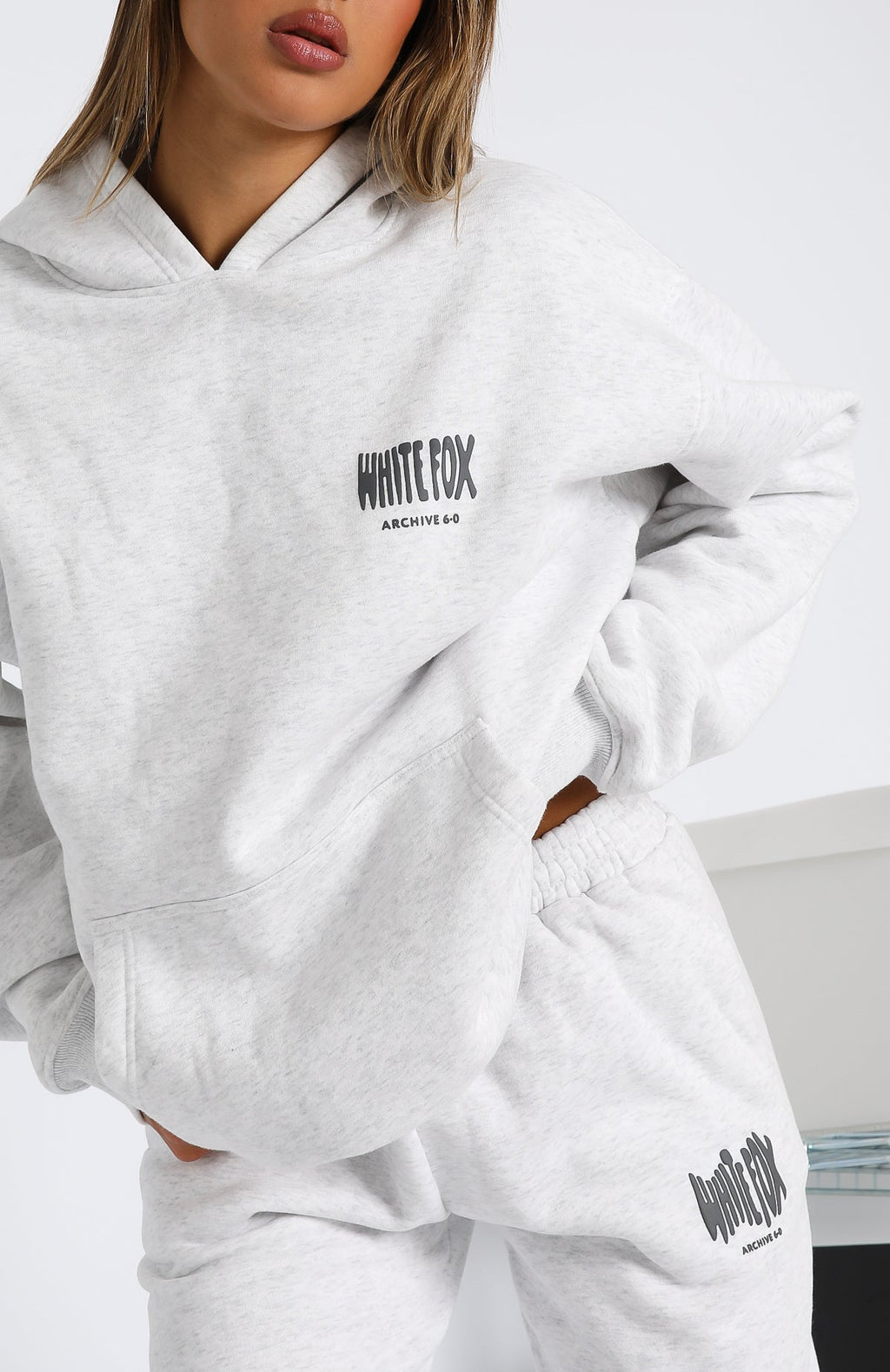 White Fox Archive 6.0 Oversized Hoodie Haze