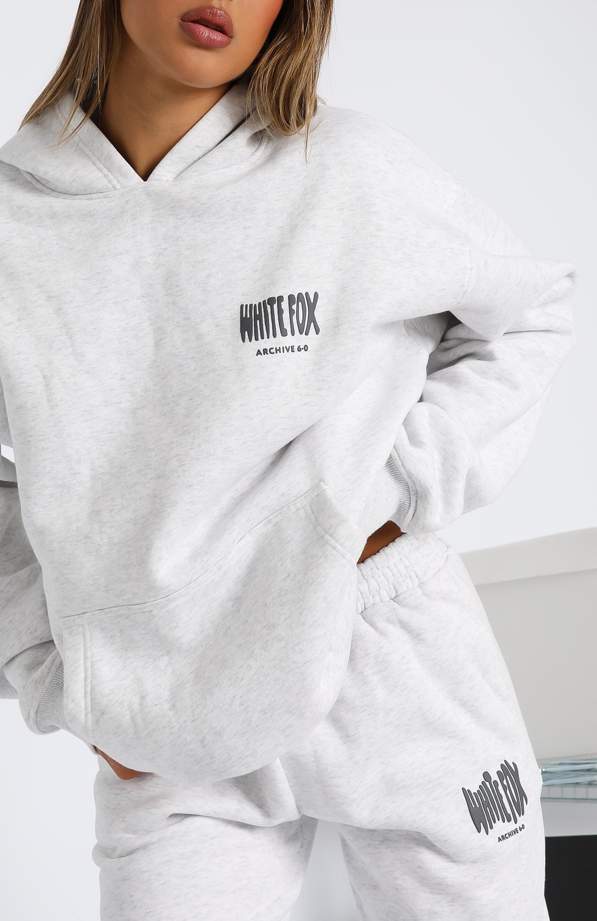White Fox Archive 6.0 Oversized Hoodie Haze