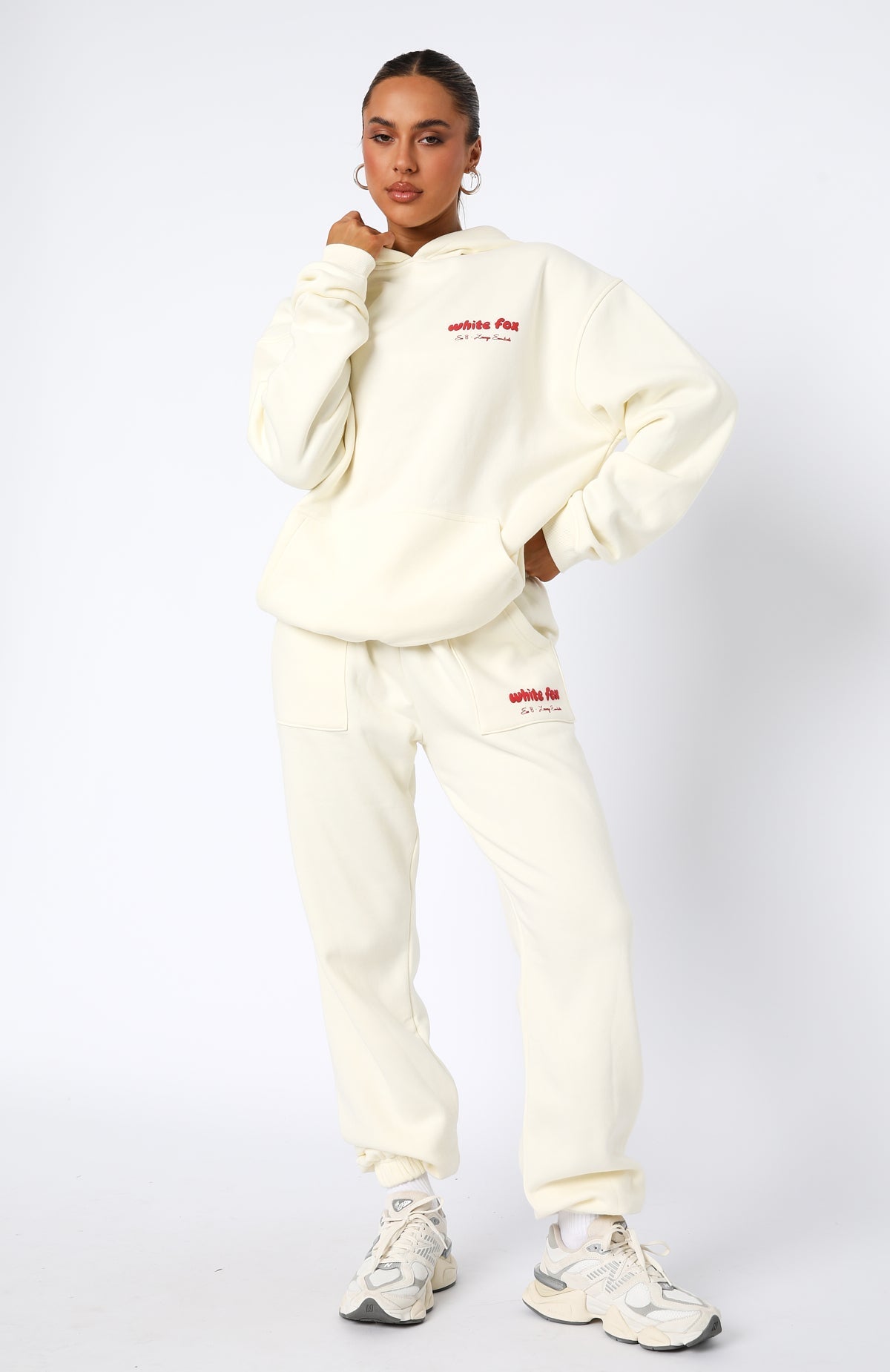 White Fox Era 8 Sweatpants Cherry Cream