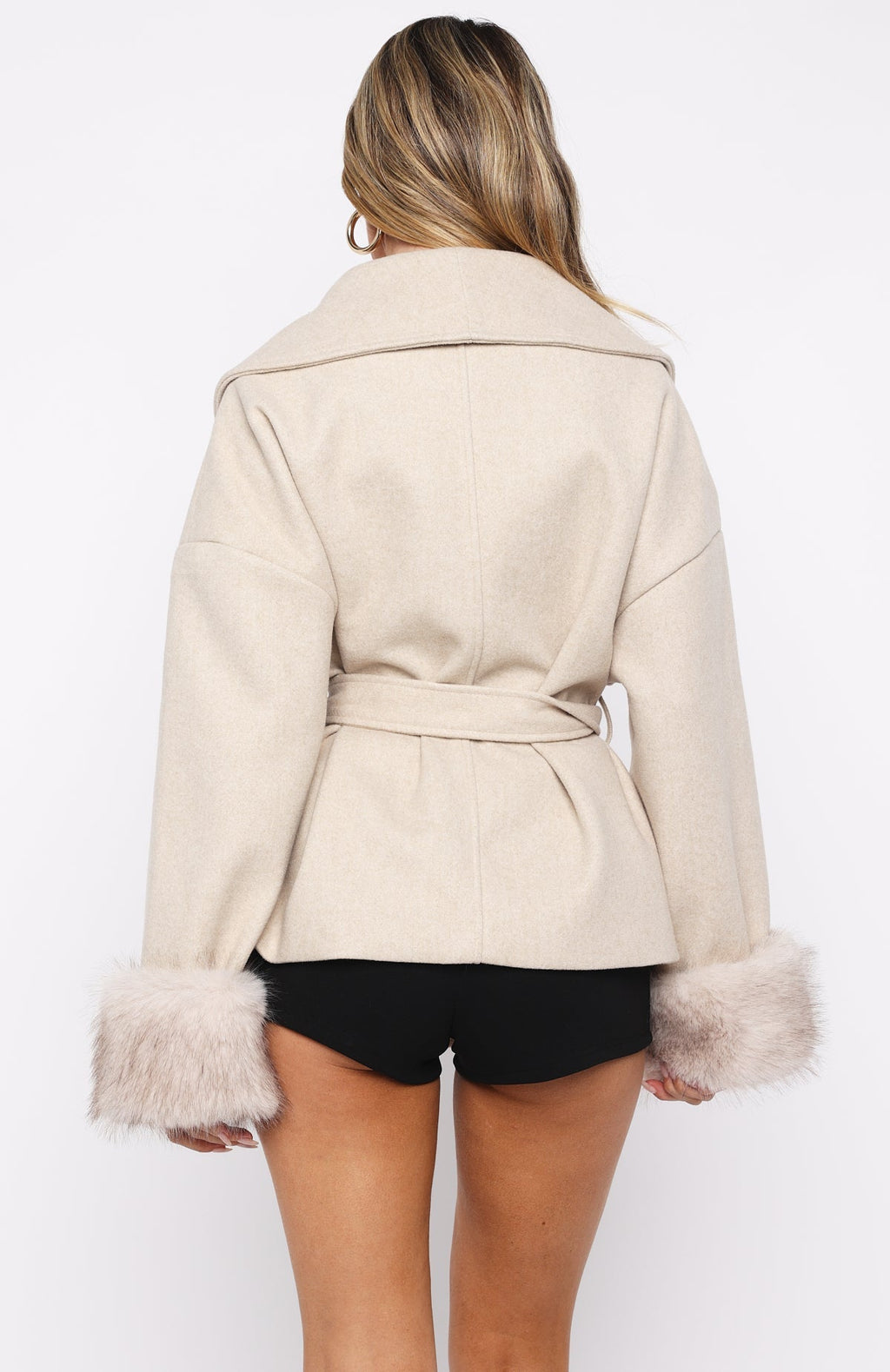 White Fox All My Friends Jacket Beige