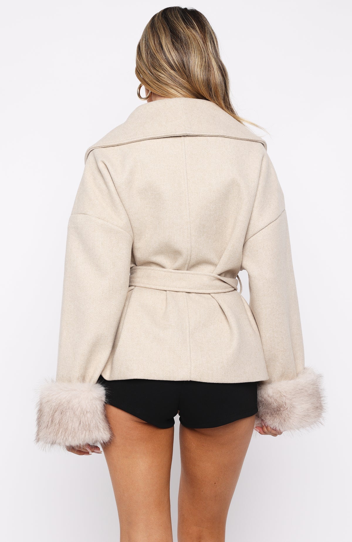 White Fox All My Friends Jacket Beige