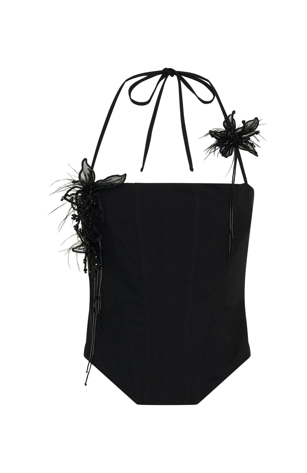 White Fox Twilight Riot Bustier Black