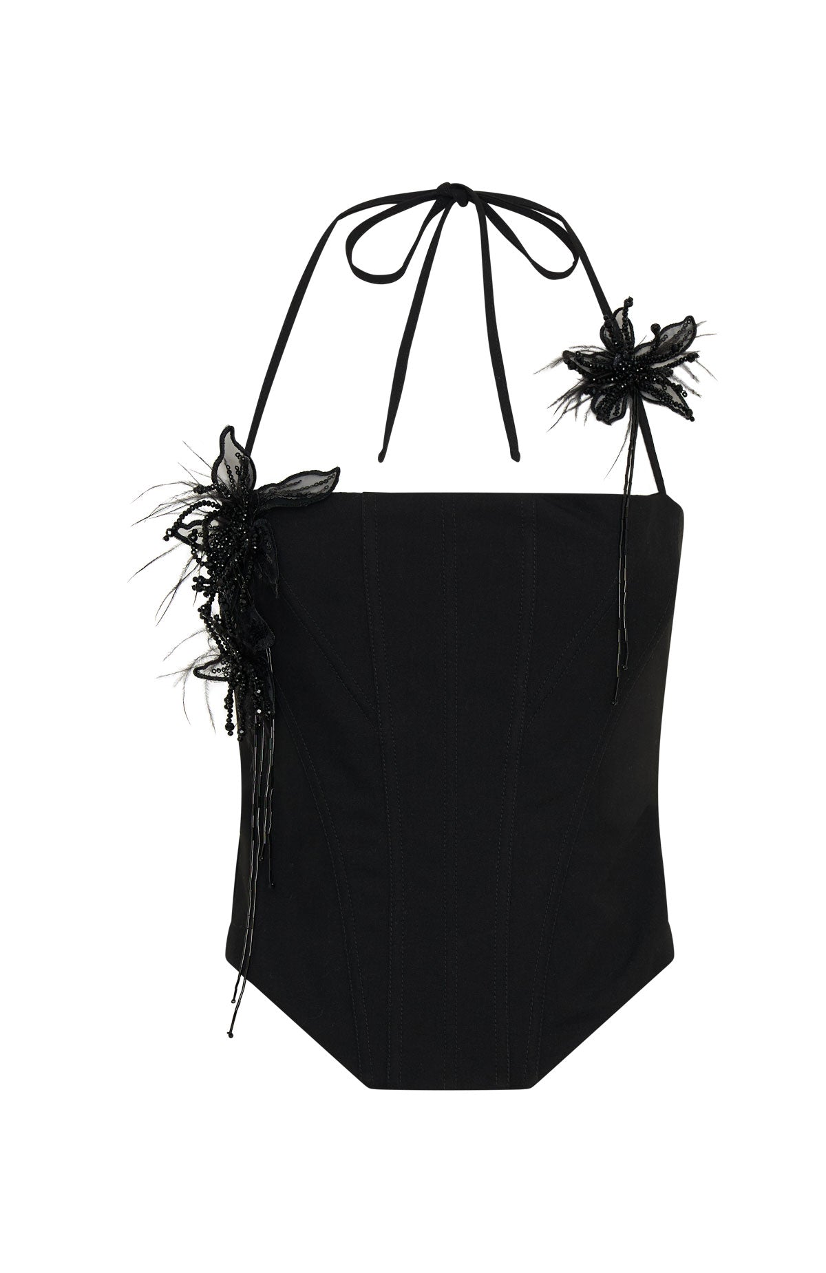 White Fox Twilight Riot Bustier Black