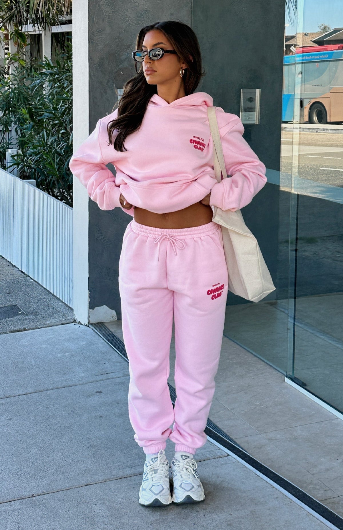 White Fox Comfort Club Sweatpants Bon Bon