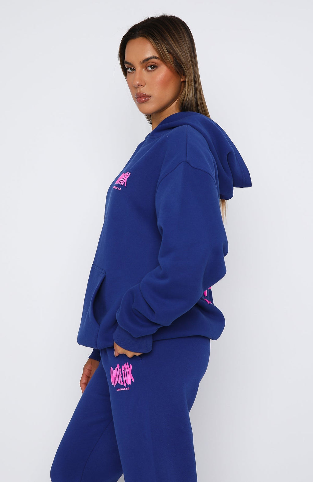 White Fox Archive 6.0 Oversized Hoodie Malibu