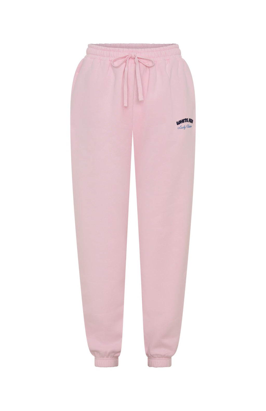 White Fox Lucky Thirteen Cheyenne Sweatpants Soft Pink