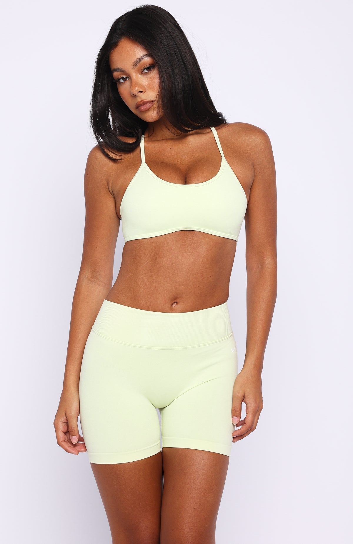 White Fox Fuel Seamless Sports Bra Sorbet