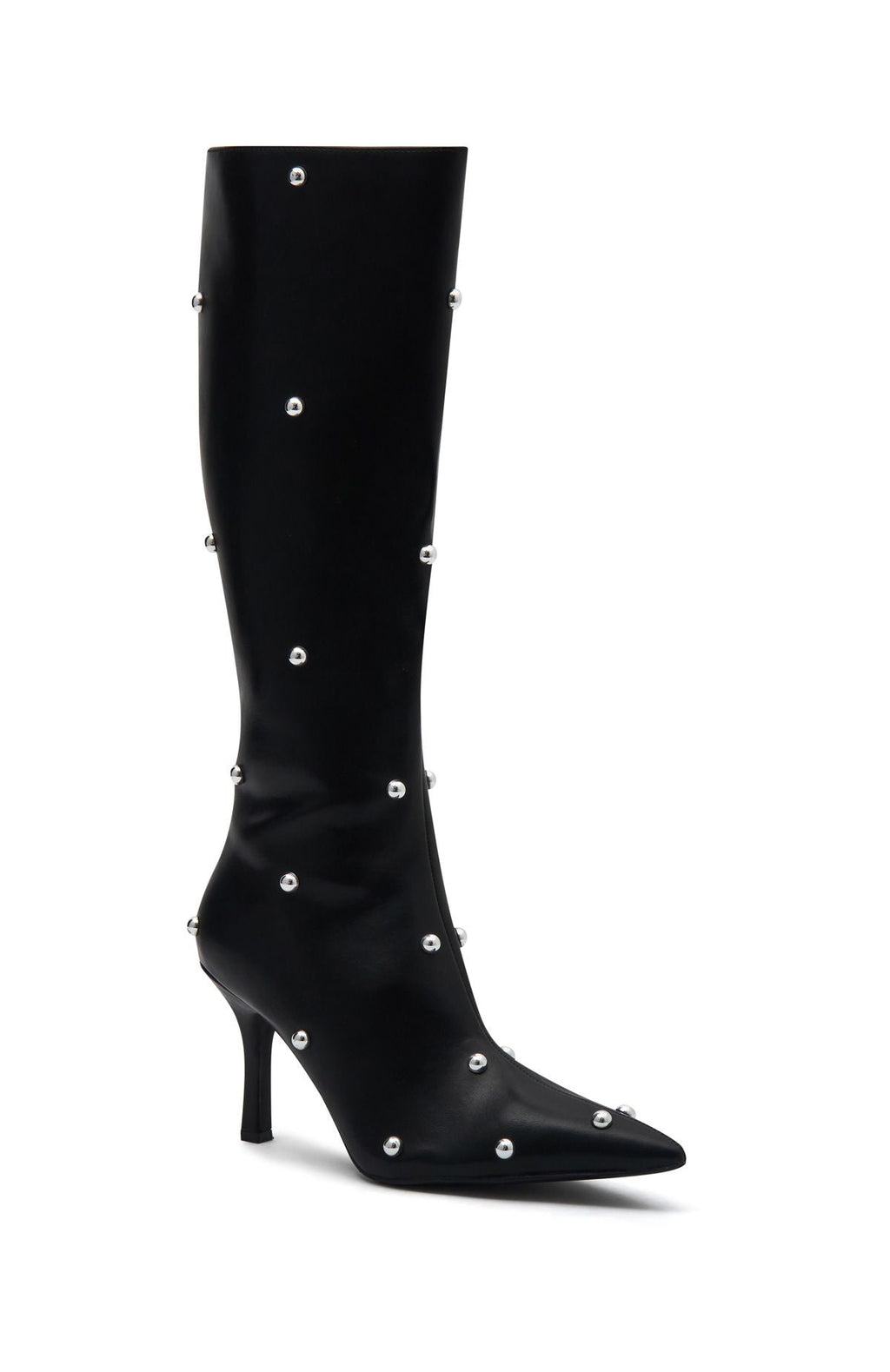 White Fox Danielle Knee High Boots Black