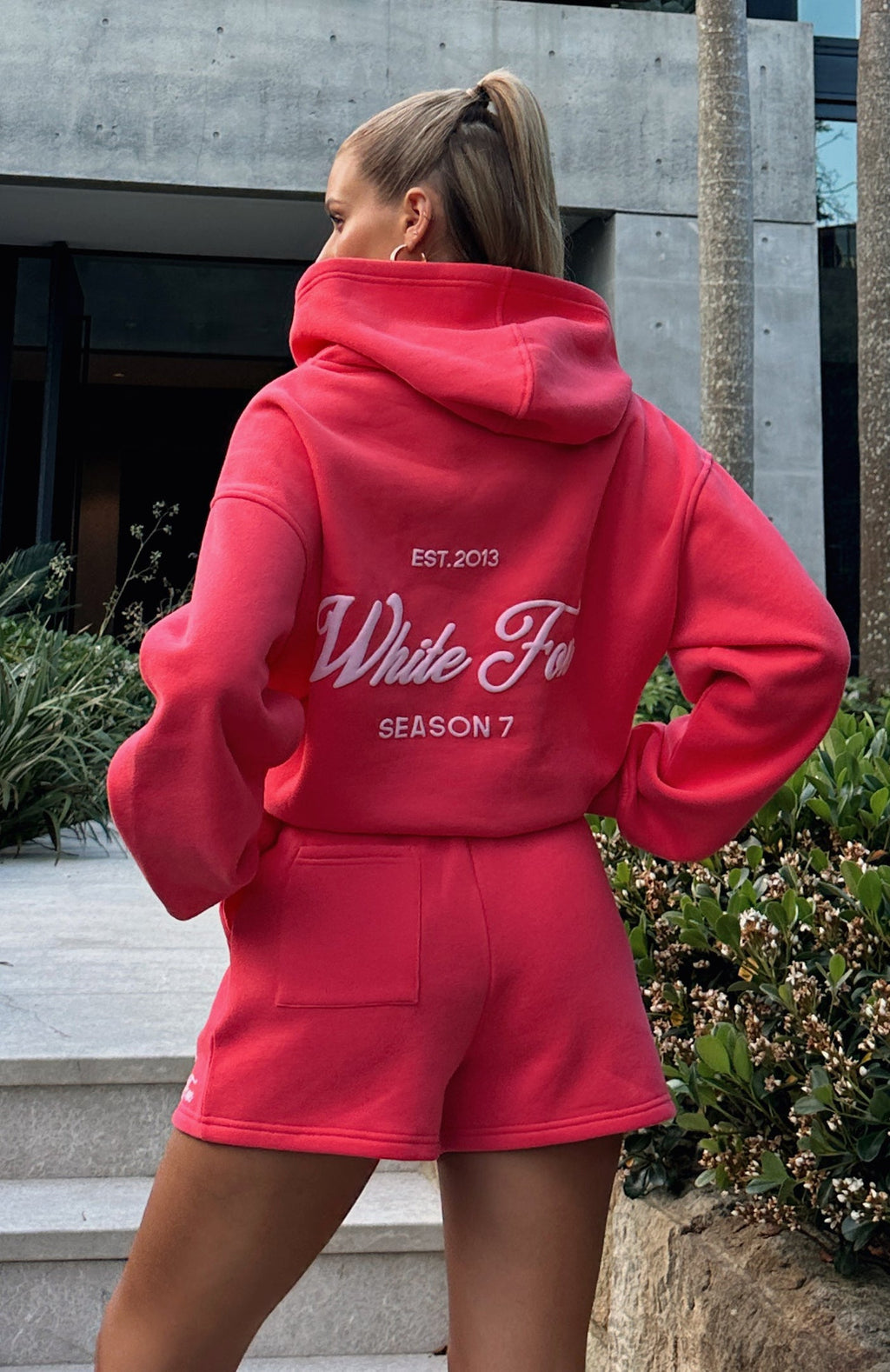 White Fox Season 7 Oversized Hoodie Sorbet