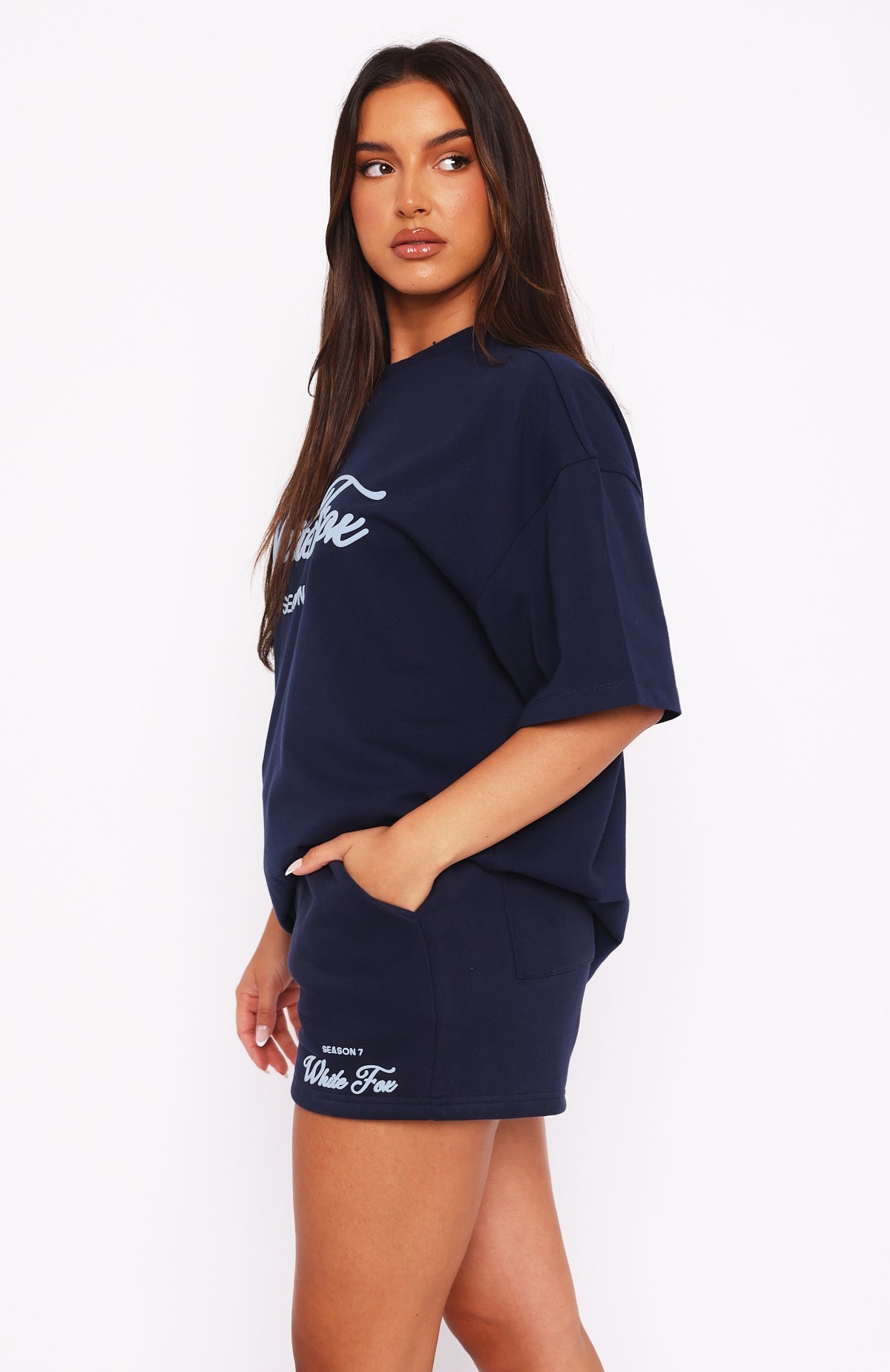 White Fox Season 7 Lounge Shorts Deep Sea