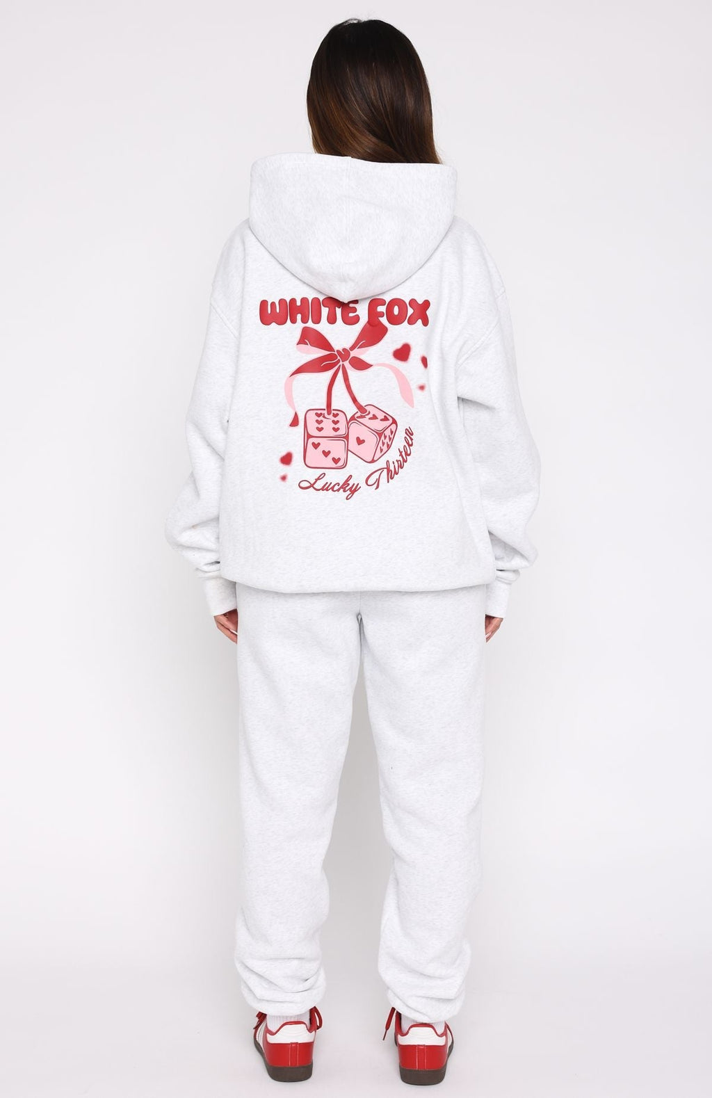 White Fox Lucky Thirteen Cheyenne Sweatpants Grey Marle