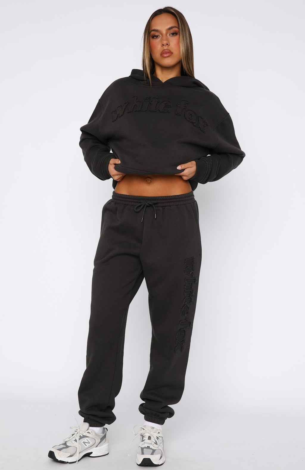 White Fox From The Archives Lexi Sweatpants Charcoal