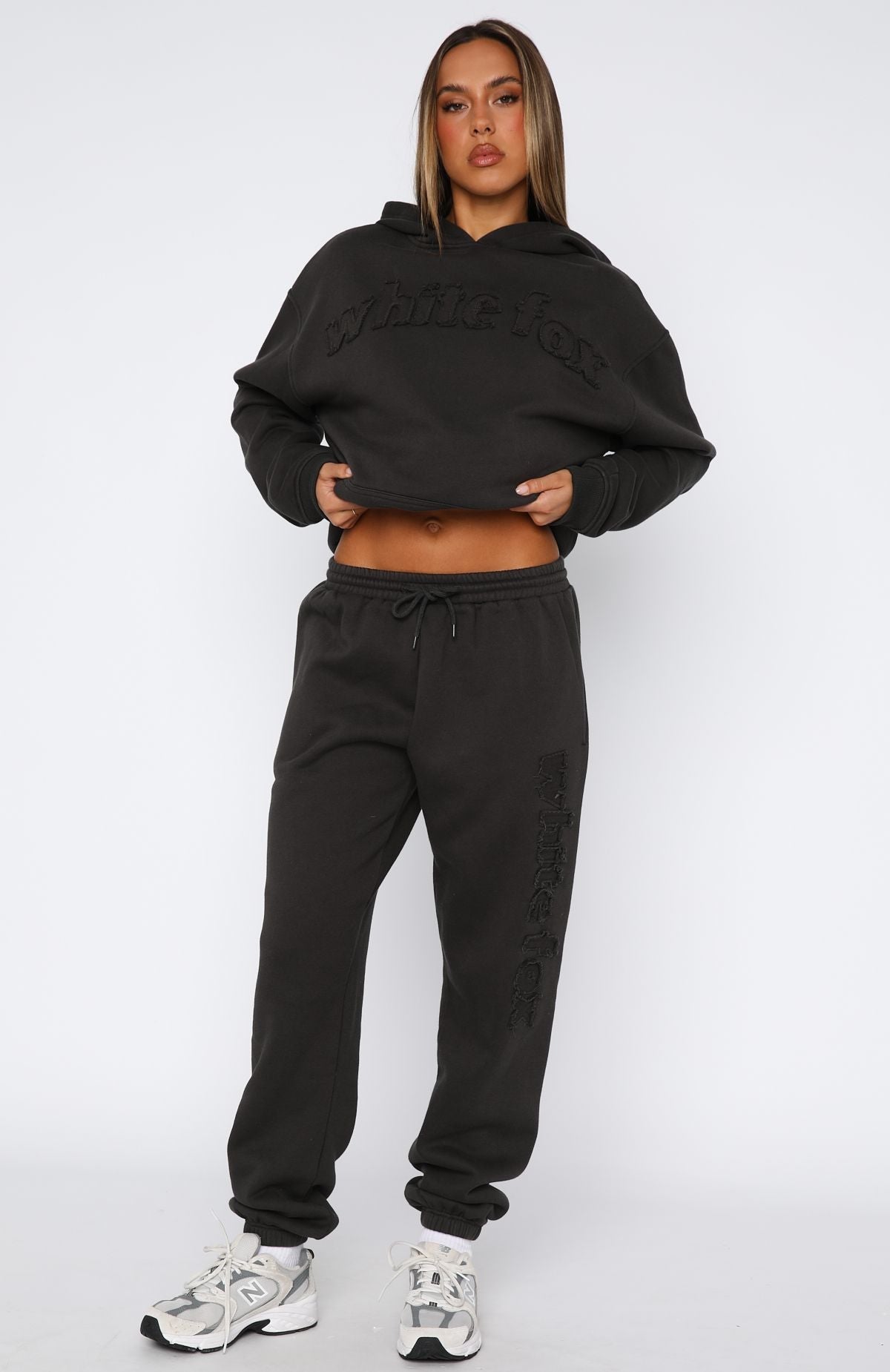 White Fox From The Archives Lexi Sweatpants Charcoal