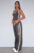 White Fox Star Of The Night Track Pants Charcoal