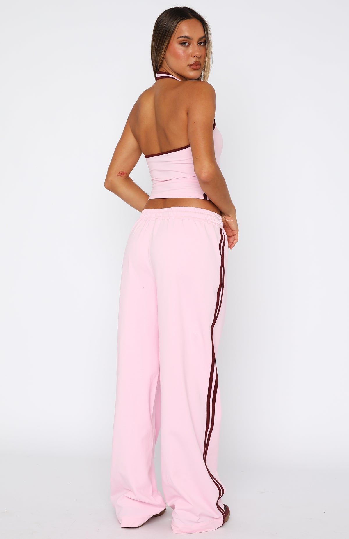 White Fox Star Of The Night Track Pants Pink