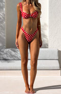 White Fox Belmont Bottoms Cherry Polka Dot