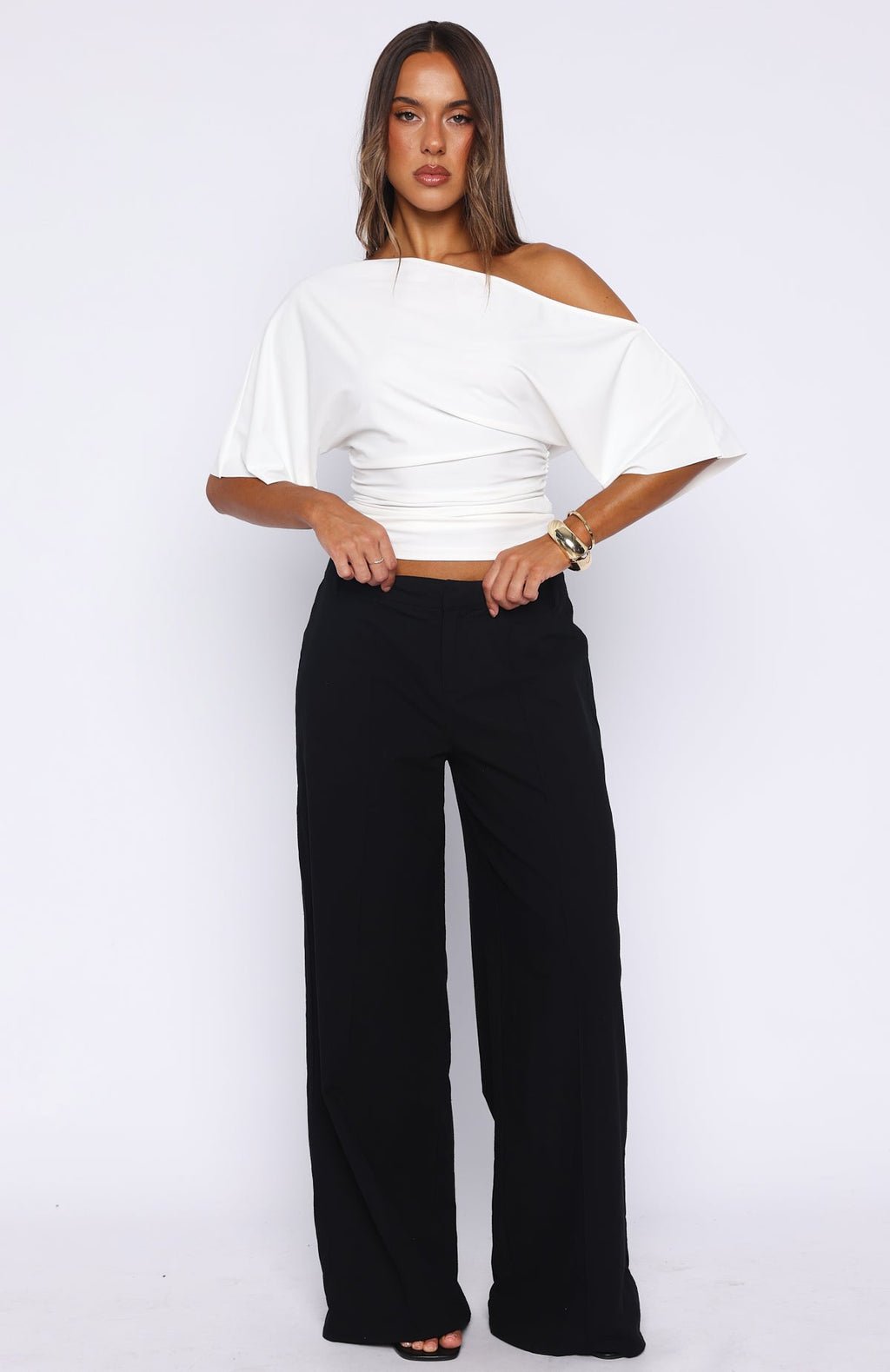 White Fox Downtown Pulse Pants Black