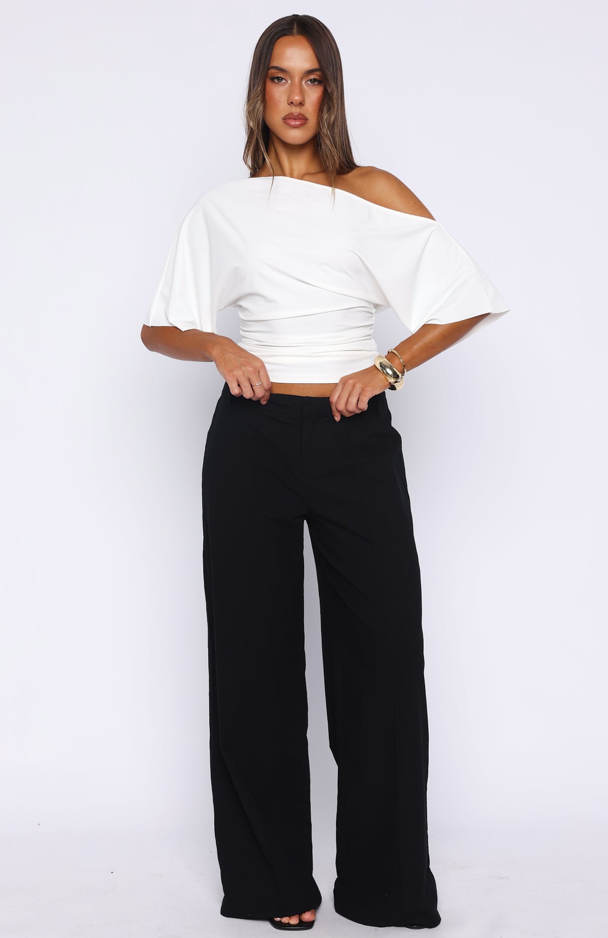 White Fox Downtown Pulse Pants Black