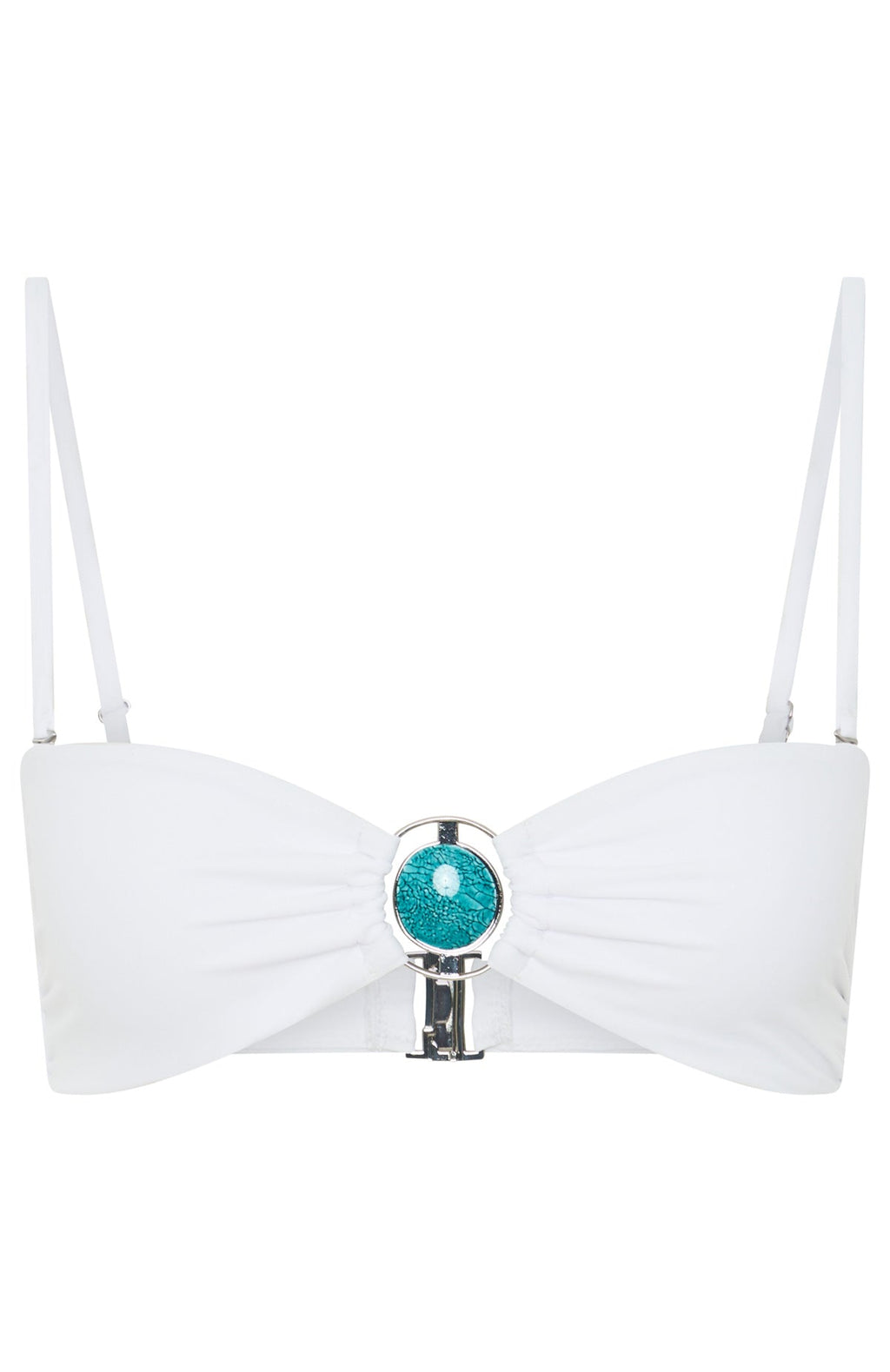 White Fox Zereia Bikini Top White