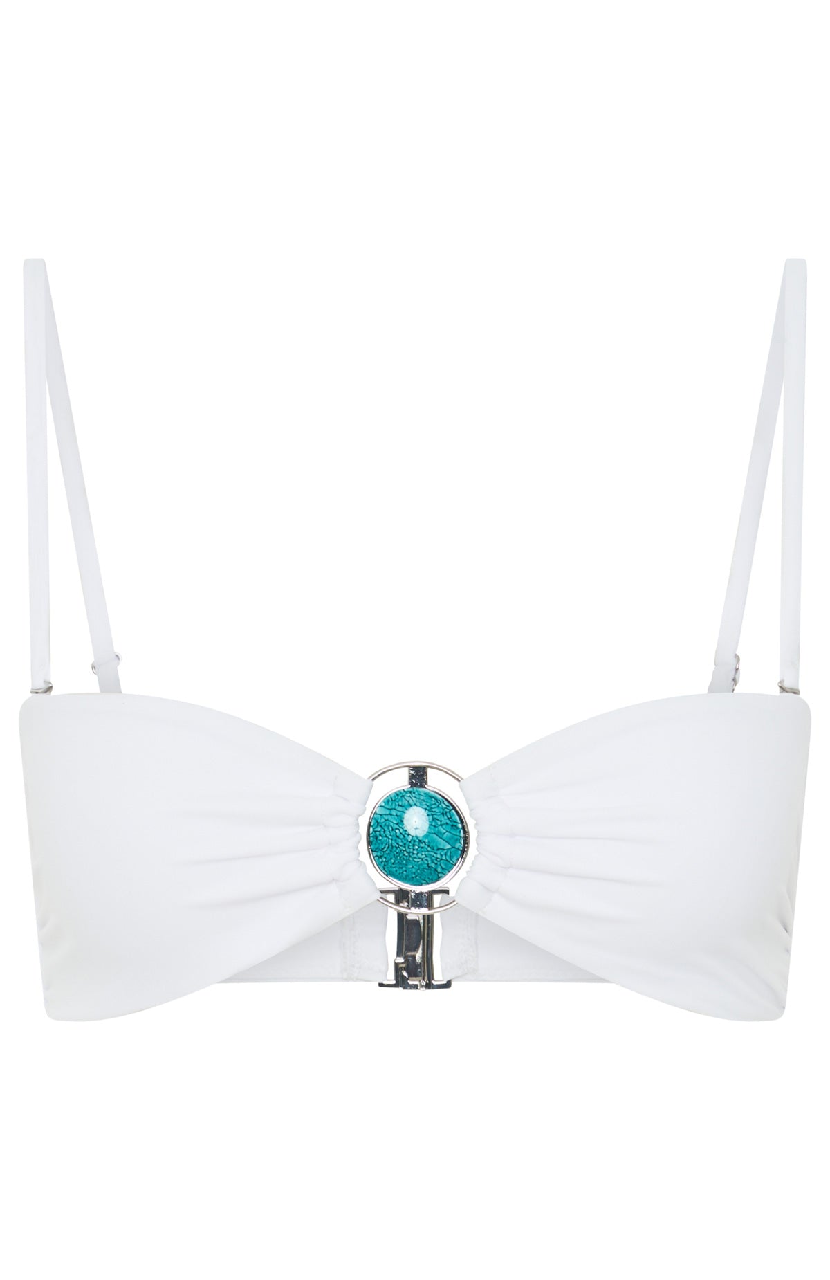 White Fox Zereia Bikini Top White