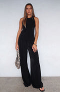White Fox Way She Walks Pants Black